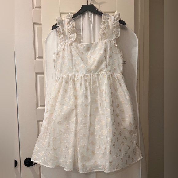 English Factory white mini dress - Picture 3 of 4